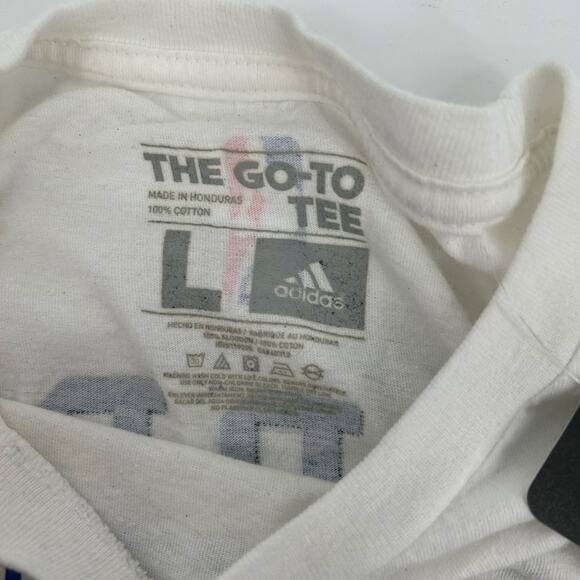 NWT Men's Adidas The Go-To Tee Golden State Warriors Stephen Curry 30 T Shirt~ L - Picture 4 of 9